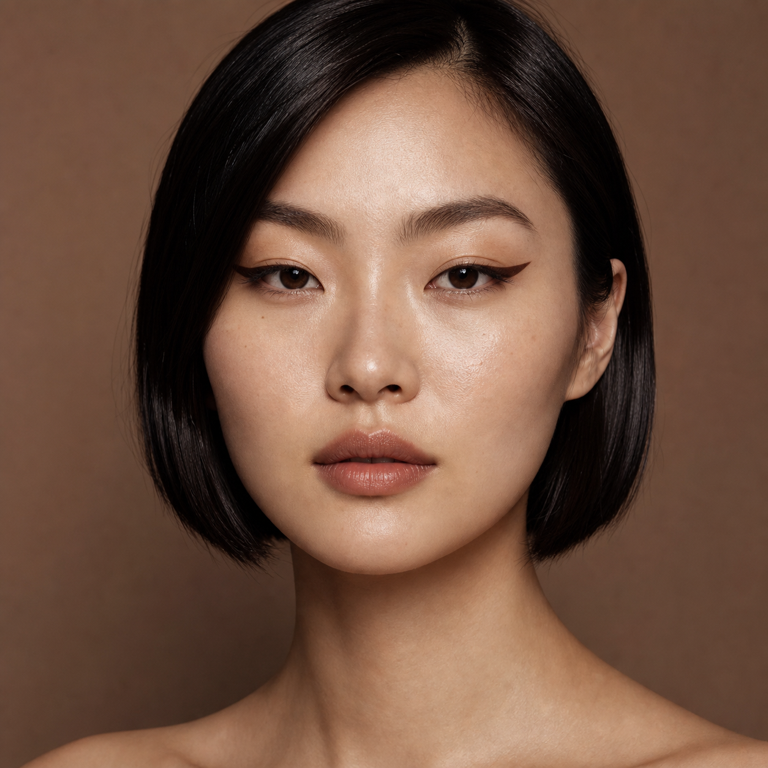 Sharp liner beauty inspiration