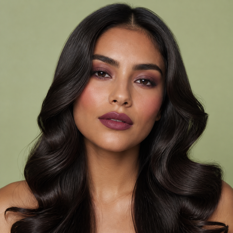 Plum smoke beauty inspiration
